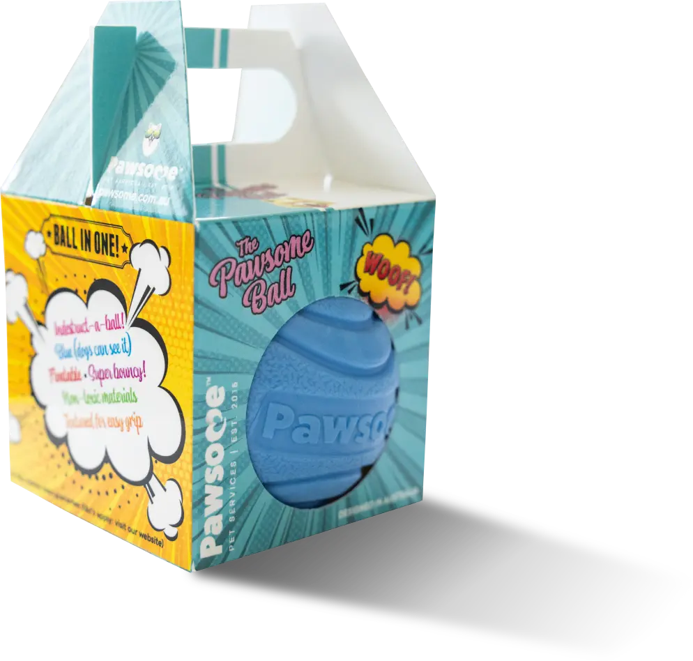 The Pawsome Ball - Designed in Australia