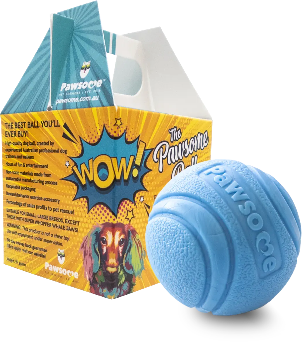 The Pawsome Ball - Designed in Australia